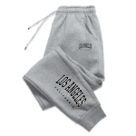 Los Angeles Womens Mens Sweatpants Elastingas liemuo Casual Outdoors Jogging Pants High Quality Fashion Versatile Sport Trousers